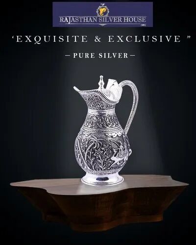 Silver Water Jug Set