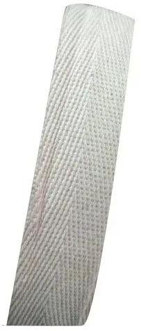 Cotton Plain Ribbon Twill Tape, Roll Length : 12-15 M