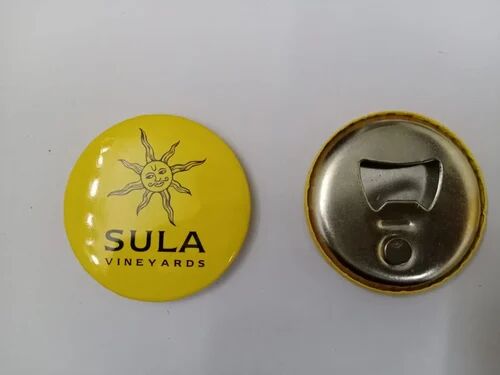 MS Badge Bottle Opener, Size : 56mm