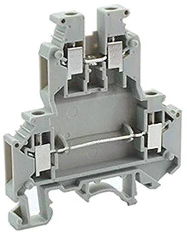 Copper Double Level Terminal Blocks, For Industrial, Voltage : 220V