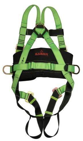 Polyester Safety Belt, For Fall Protection, Color : Green