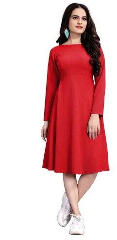 Ladies Designer One Piece Dress, Size : ALL