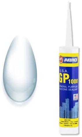 Clear ABRO Silicone Sealant, Packaging Type : Tube