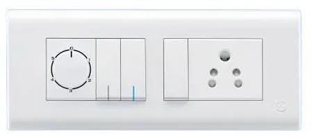 L and T Modular Switches, Color : White