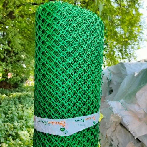 HDPE 20-30kg Coated Green Fencing Net, For Indusrties, Stadiums, Length : 20-30mtr