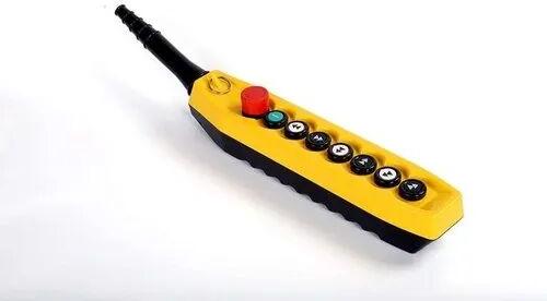 Crane Push Button, Color : Yellow