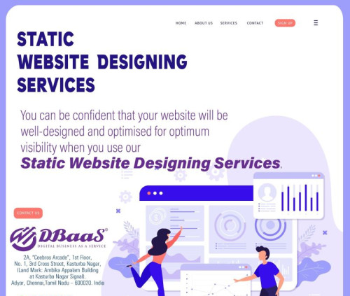 Static Website Designing Services