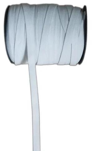 Plain Polyester Elastic Tape, Size : 0.50 Inch (Width)