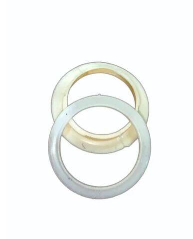 Stainless Steel Curtain Rings, Shape : Round