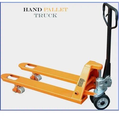 Hand pallet truck, Brand Name : Sarthak Elevator Industries