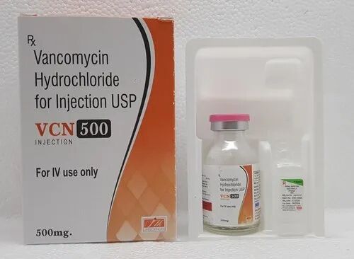 Vancomycin Injection, Packaging Size : 500 Mg