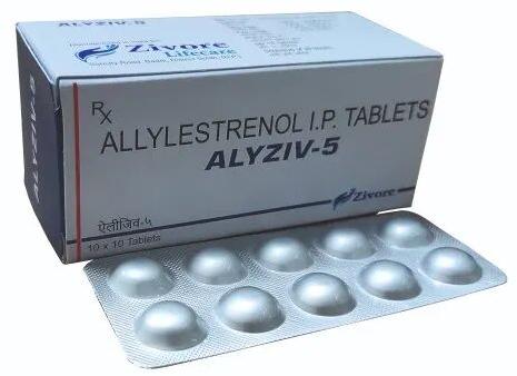 Allylestrenol Tablet, Packaging Type : Alu Alu