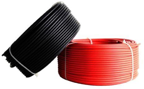 Red 10 Sq Mm Solar Cable, For Industrial, Outer Material : Rubber