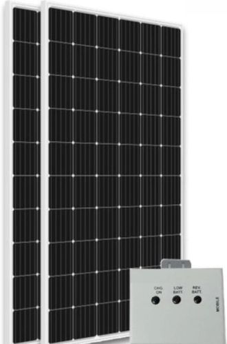 Automatic 125 Watt Battery Charging Solar Panel, For Industrial, Home, Office, Residential