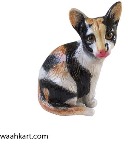 Fiber Cat Statue