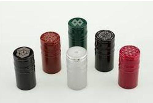 Plain PVC Preformed Bottle Cap Label, Packaging Type : Roll