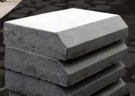 Gray Mohta Cement Concrete Kerb Stone