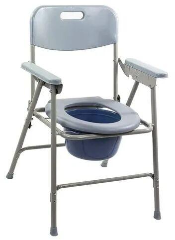 Iron Folding Commode Chair