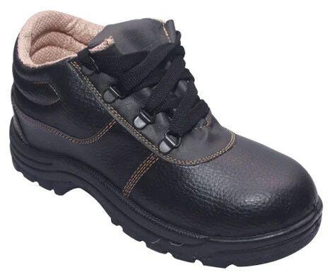 Black Safety Shoes, For Industrial, Gender : Male