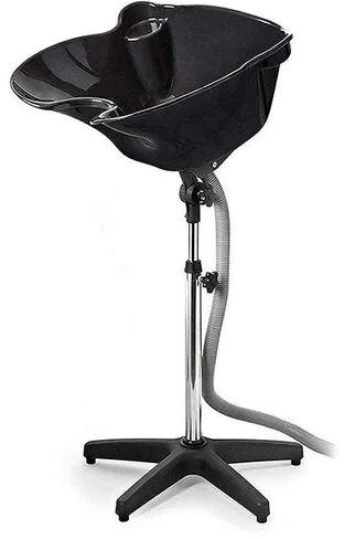 BSF Black Plastic Portable Shampoo Station, For Professional