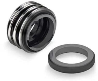 SS304 NBR SS Spring Elastomer Bellows Seal, Color : Black
