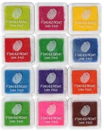 Craftdev Multi-color Plastic Ink Pad, For Office, College, Packaging Type : Box