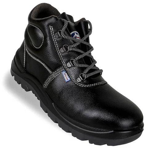 Leather Rubber Safety Shoes, For Construction, Size : 5