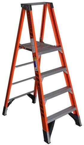 Fiberglass Platform Step Ladder, Approx Spread:22