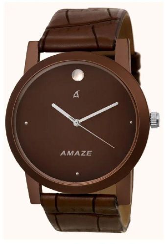 Leather Wrist Watches, Display Type : Analog