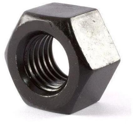 Black Mild Steel Structural Nuts