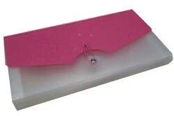 Plastic Cheque Book Cover, For To Carry Credit Card