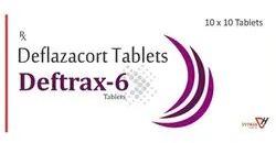 Deftrax-6 Deflazacort Tablets, Packaging Type : Box