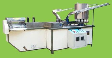 SS304 Stainless Steel 50 - 60hz Biscuit Sandwiching Machine, Cream Deposition : 0-6 Grams