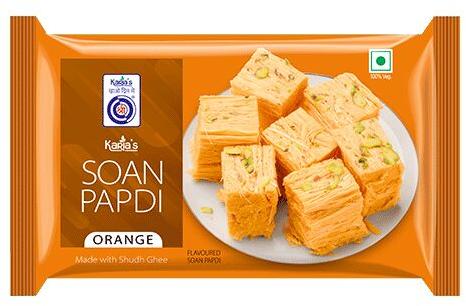 Orange Soan Papdi