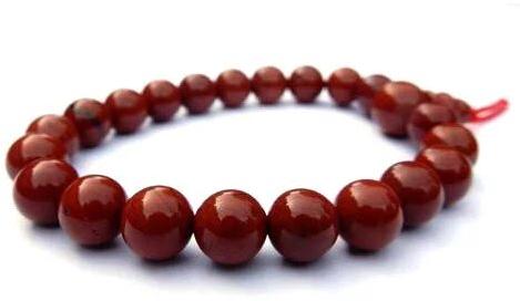 Red Jasper Beads, For Jewellery, Color : Maroon