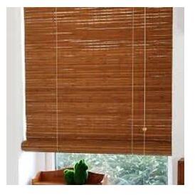Bamboo Rolling Curtain, Color : Brown