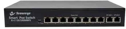 POE SWITCH, Color : Black