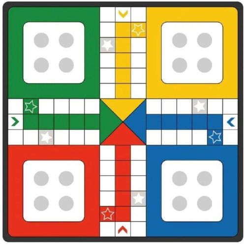 Vinyl Ludo Game Sticker, Size : A4 Size Paper