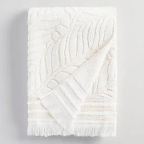 16 X 27 Inch Rectangular Cotton Hand Towel, Pattern : Plain