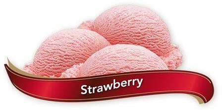 Scoopwala Strawberry Premium Ice Cream, Packaging Type : Box