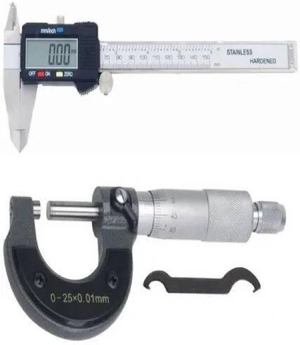 Indo Stainless Steel Vernier Caliper Micrometer, For Laboratory