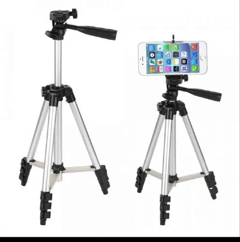 Aluminium Tripod, Color : Silver
