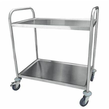 Stainless Steel Service Trolley, For Airport, Hospitals, Hostels, Hotels, Restaurant, Certification : ISI