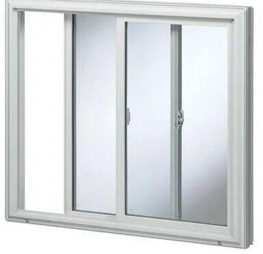 UPVC Sliding Window, Frame Color : Mahogany, White