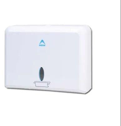 Aqsa ABS Paper Towel Dispenser, Dimension/Size : 27 X 10 X 20.5 Cm