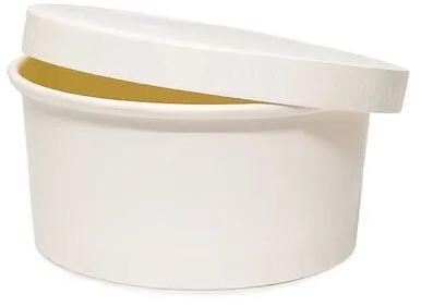 Paper Container, Color : White