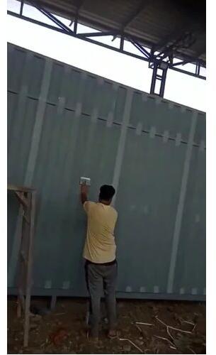 Steel Portable Office Cabin, Shape : Rectangular