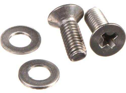 MS SS Countersunk Flat Head Screw, Size : M5 X 20 Mm Onward