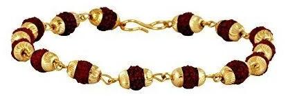 Brass Rudraksha Bracelet, Occasion : Daily Wear