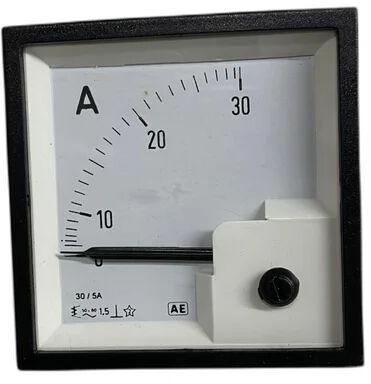 Square Plastic Analog Panel Meter, Voltage : 120V
